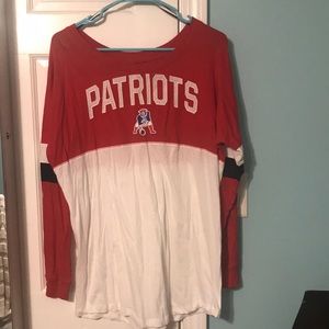 Patriots Long Sleeve Crew Neck